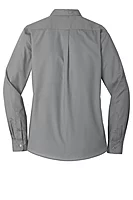 Port Authority® Women's Long Sleeve Carefree Poplin Shirt - LW100