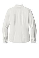 Brooks Brothers® Women’s Long Sleeve Ruffle Collar Blouse - BB18011