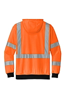 CornerStone® ANSI 107 Class 3 Heavy-Duty Fleece Full-Zip Hoodie - CSF300