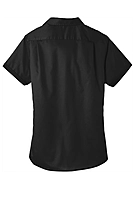 Port Authority® Women's Short Sleeve SuperPro™ Twill Shirt - L664