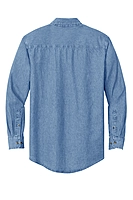 Port & Co™ Long Sleeve Value Denim Shirt - SP10