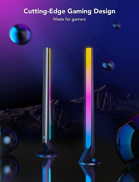 Govee Smart Gaming Light Bars (42cm high) - RGBIC, Razer Chroma/Synapse 3 -UNBOXED DEAL