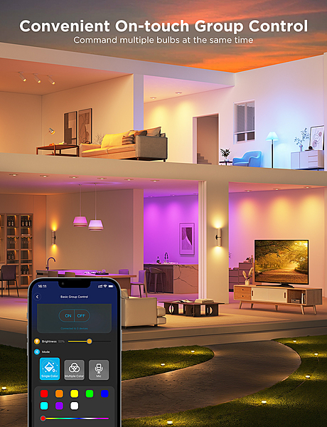 Govee RGBWW LED Bulb (2 Pack) GU10