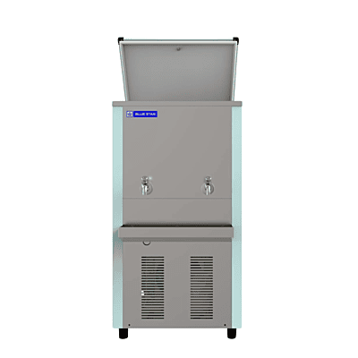 Front look of Blue Star Storage Water Cooler SWC series-SWC4080PS Front look of Blue Star Storage Water Cooler SWC series-SWC4080PS