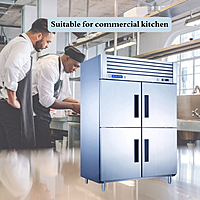 High-capacity Blue Star GC Series Reach-In Chiller ideal for commercial kitchens.