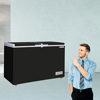Shop Online Blue star Cooler and Deep Freezer 275 Litre-CHFK275DGS-Black at Me shop Shop Online Blue star Cooler and Deep Freezer 275 Litre-CHFK275DGS-Black at Me shop