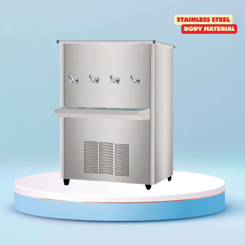 Nirvana Storage Water Cooler NSW200400 with dispensing taps.