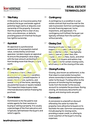 Buyer or Listing Presentation Buyer or Listing Presentation