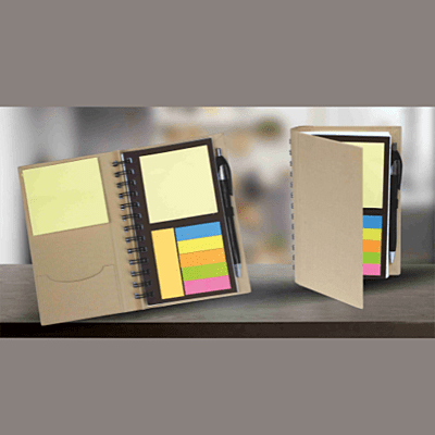 Wiro Pad with sticky notes