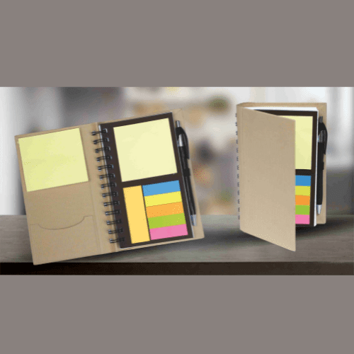 Wiro Pad with sticky notes