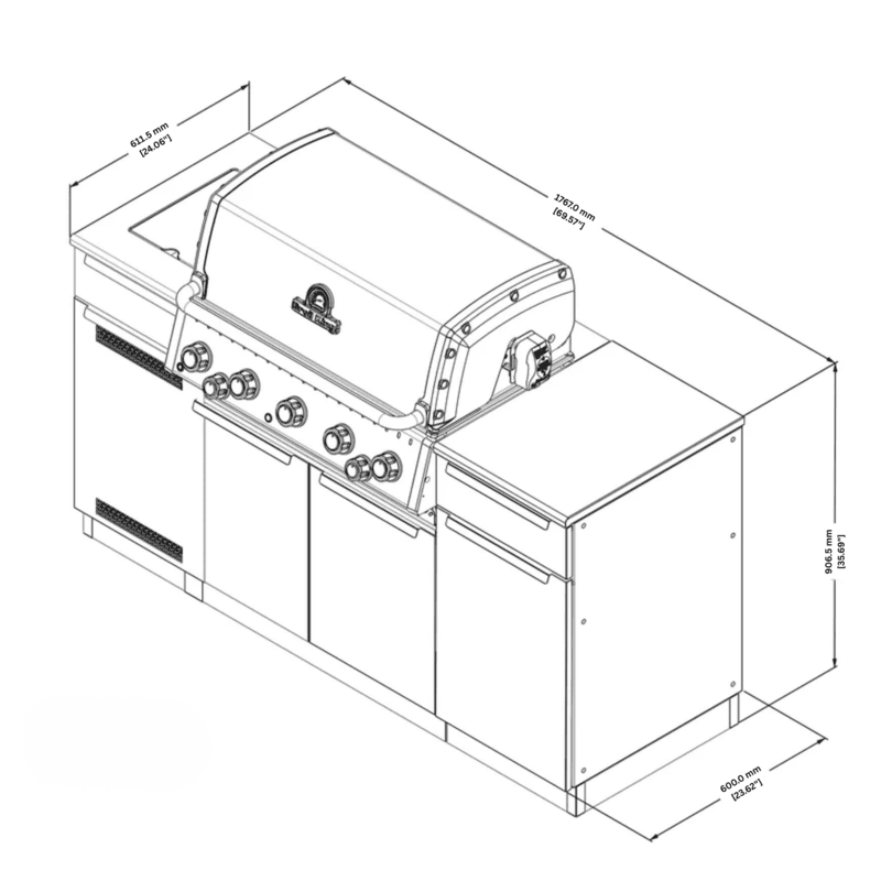 Broil King Baron™ 590IR BI Shadow Island