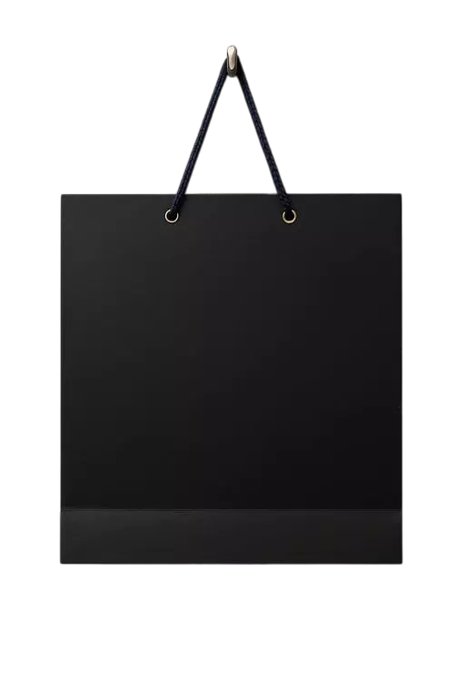 BLACK PAPER BAG2