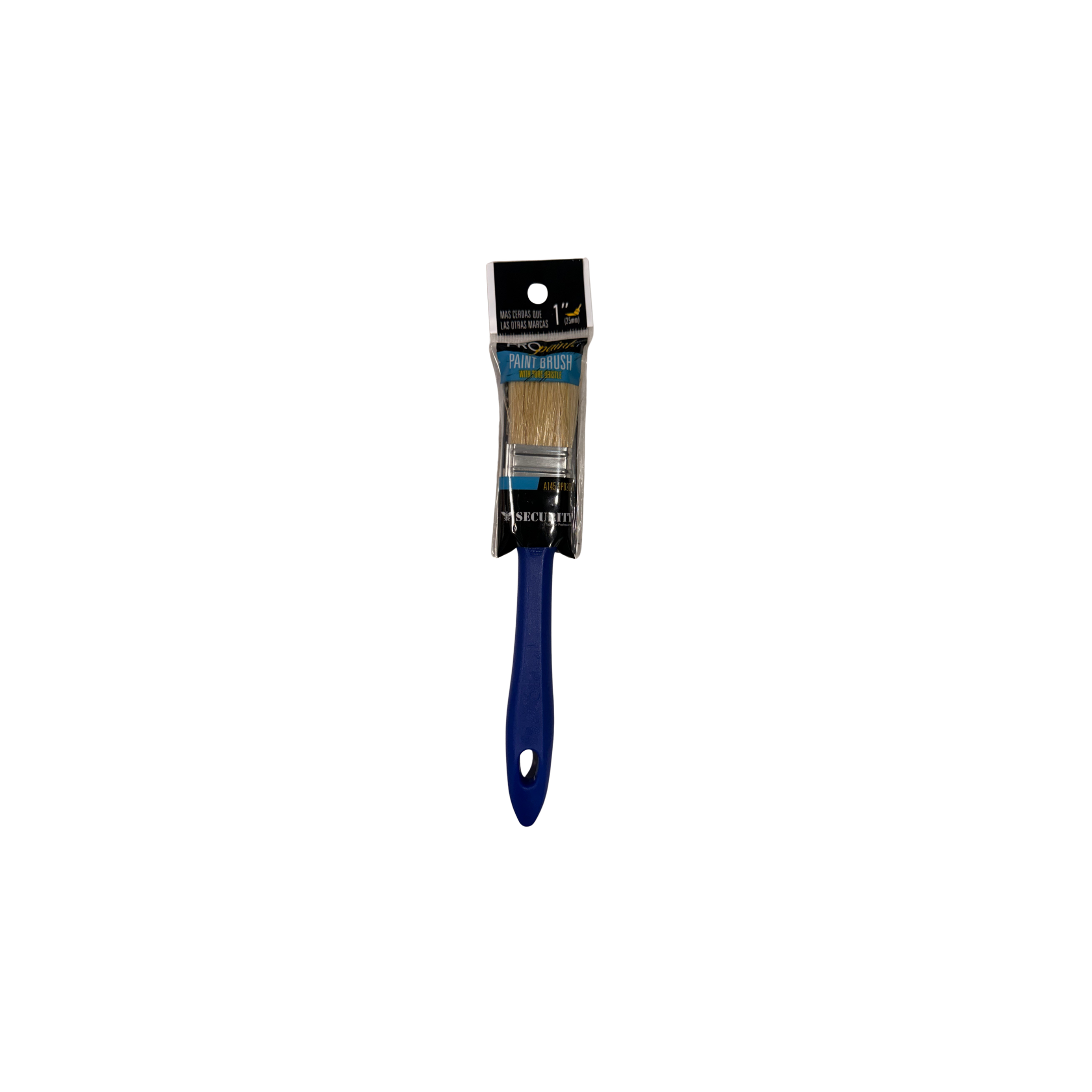 PROPAINT PAINT BRUSH WITH PURE BRISTLE PLASTIC HANDLE 1"