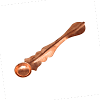 Mandhhiram Brand Copper Spoon/Uddarini for Pooja/Hawan