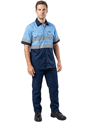 Hi-Viz Vented S/S Workshirt