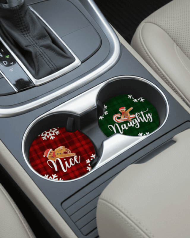 Christmas Car Coasters