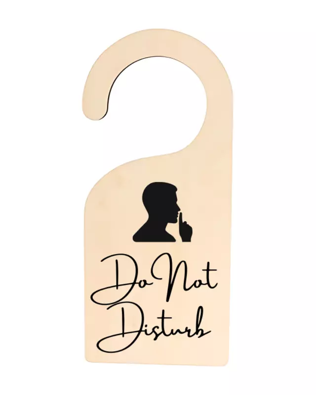 Do Not Disturb Door Hanger