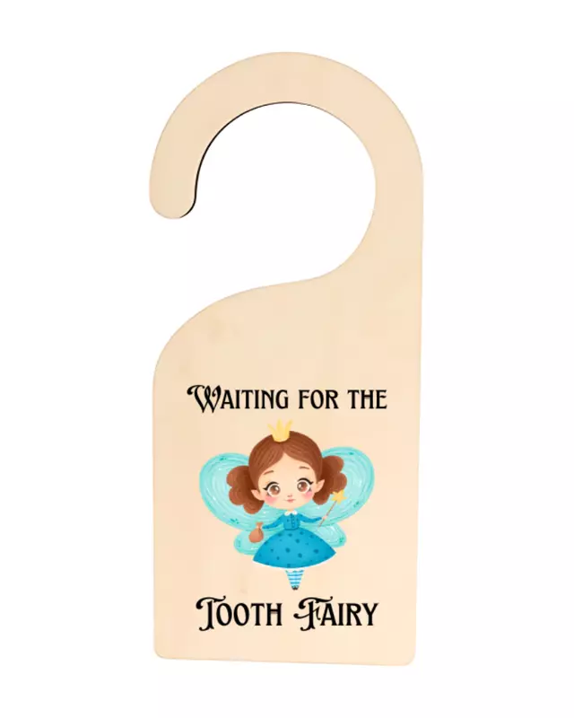 Waiting for the Tooth Fairy Door Hanger