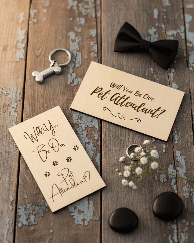 Pet Attendant Proposal Cards