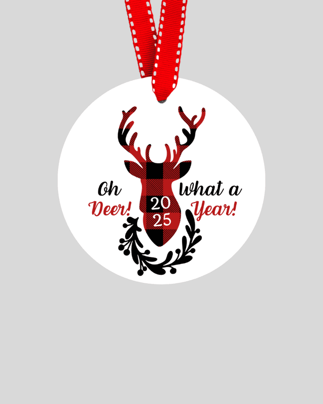 Deer 2025 Ornament