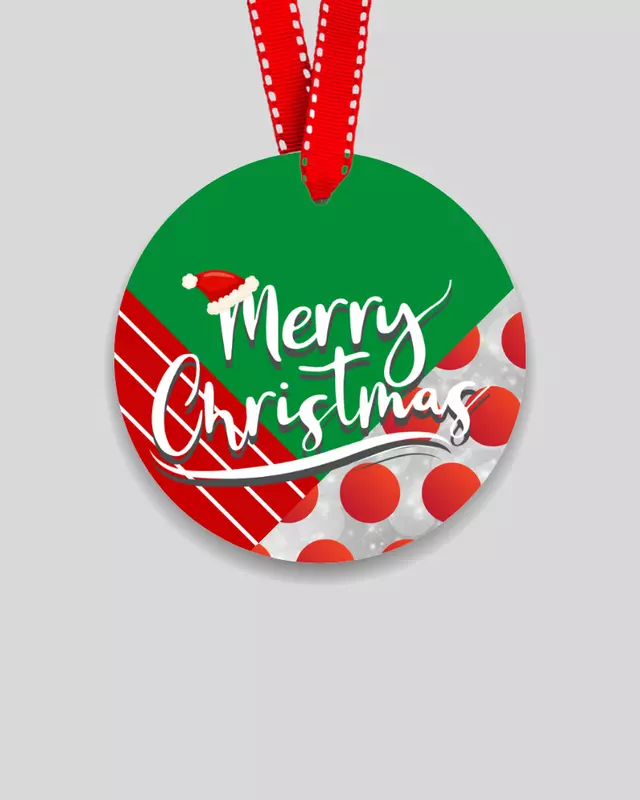 Merry Christmas Ornament