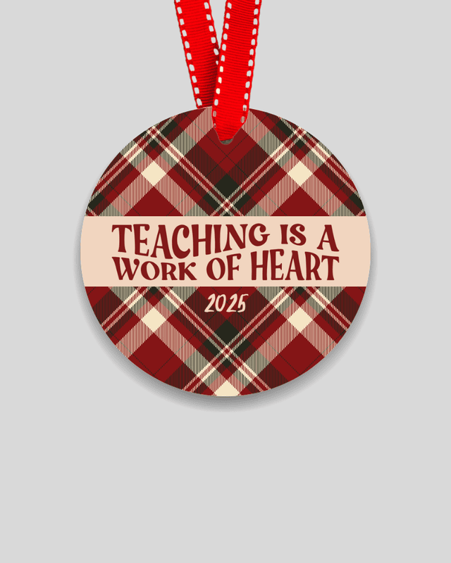 Teacher 2025 Ornament
