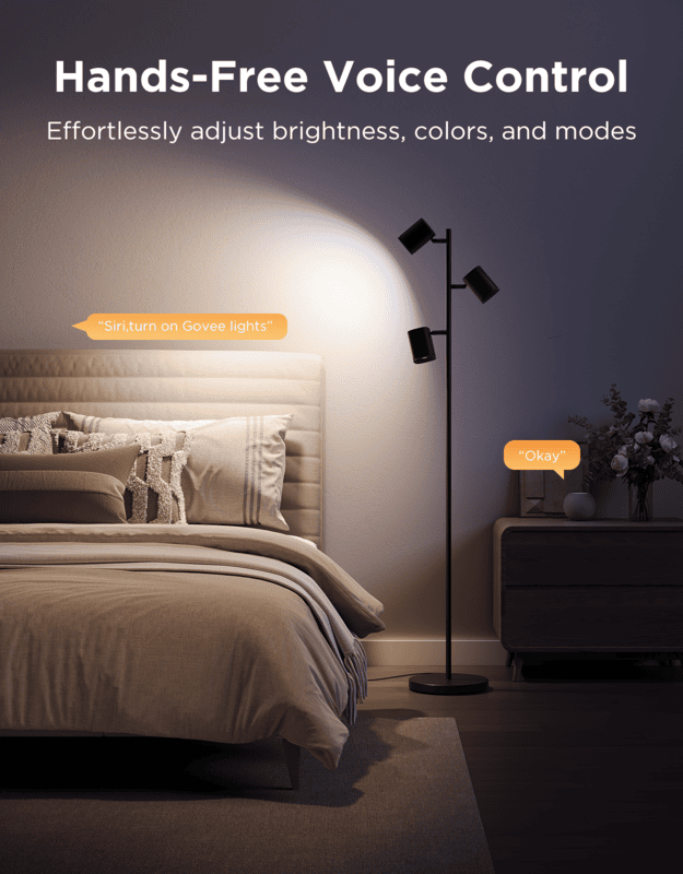 Govee RGBWW Tree Floor Lamp Compatible with Matter