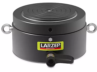 LARZEP Pancake Lock Nut Hydraulic Cylinders , Single-Acting Load Return, CTX-Series
