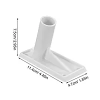 White flag pole 70cm