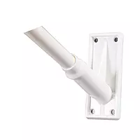 White flag pole 70cm