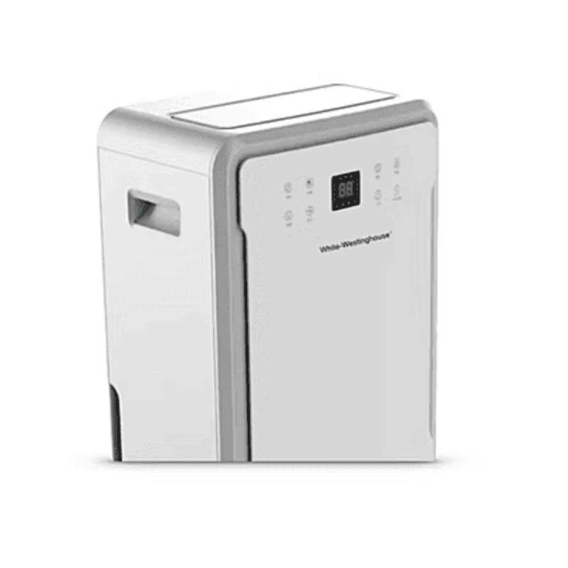 Compact WDE702 dehumidifier featuring a modern design and user-friendly interface.