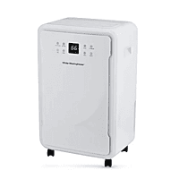 Energy-efficient White Westinghouse 70L dehumidifier for maintaining optimal indoor humidity levels.