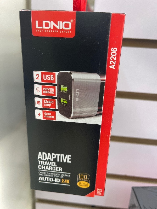 Cargador de iPhone LDNIO A2206 - Carga Inteligente y Segura