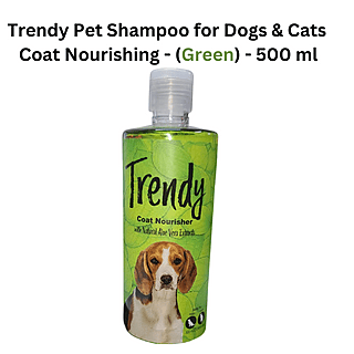 Trendy Pet Shampoo  Coat Nourishing - (Green) - 500 ml