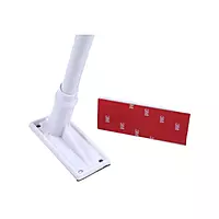 White flag pole 70cm