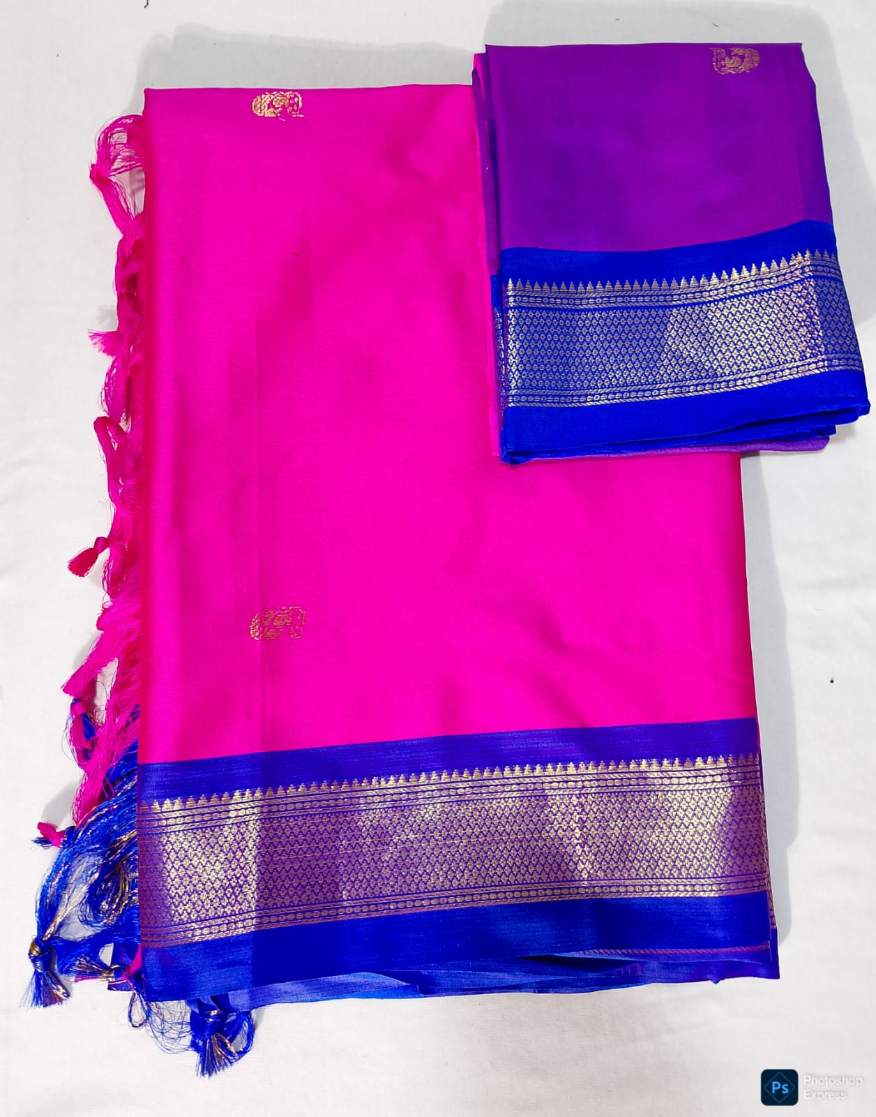 J542: Ready To Ship Beautiful Paithani Saree With Unstitched Blouse