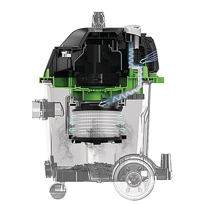 CLEANCRAFT wetCAT 120 RH – Wet/Dry Vacuum Cleaner