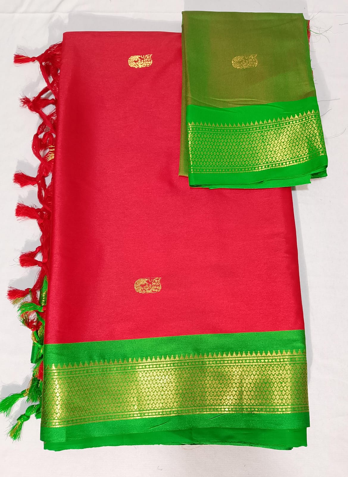 J545: Ready To Ship Beautiful Paithani Saree With Unstitched Blouse