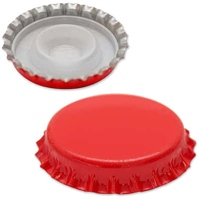 Crown cap with inner cap