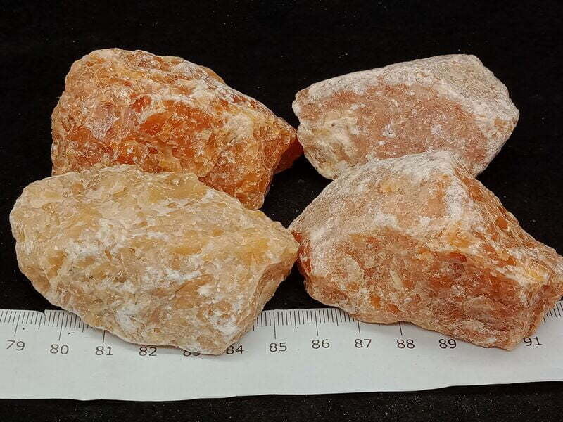 Orange Calcite rough