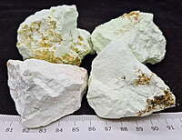 Magnasite with Gaspeite Rough Small Magnasite with Gaspeite Rough Small