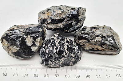 Snowflake Obsidian Rough small Snowflake Obsidian Rough small
