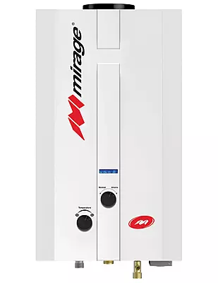 Calentador de Paso Baja Presion Mirage Color Blanco 6Lts 1 Servicio Flux 6L Gas Natural - MBF06EF