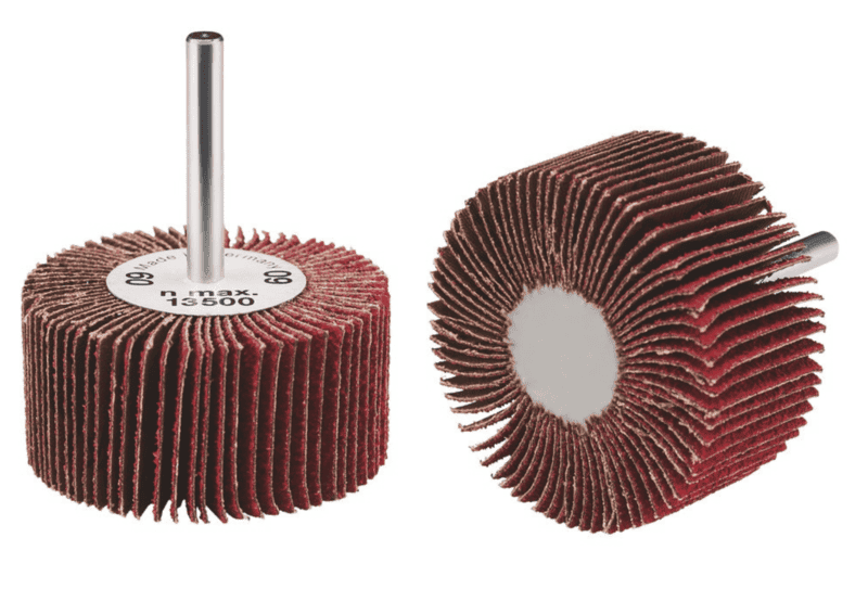 ALUMINIUM OXIDE SHAFT-MOUNTED CLOTH WHEELS (1.00"X1.00")