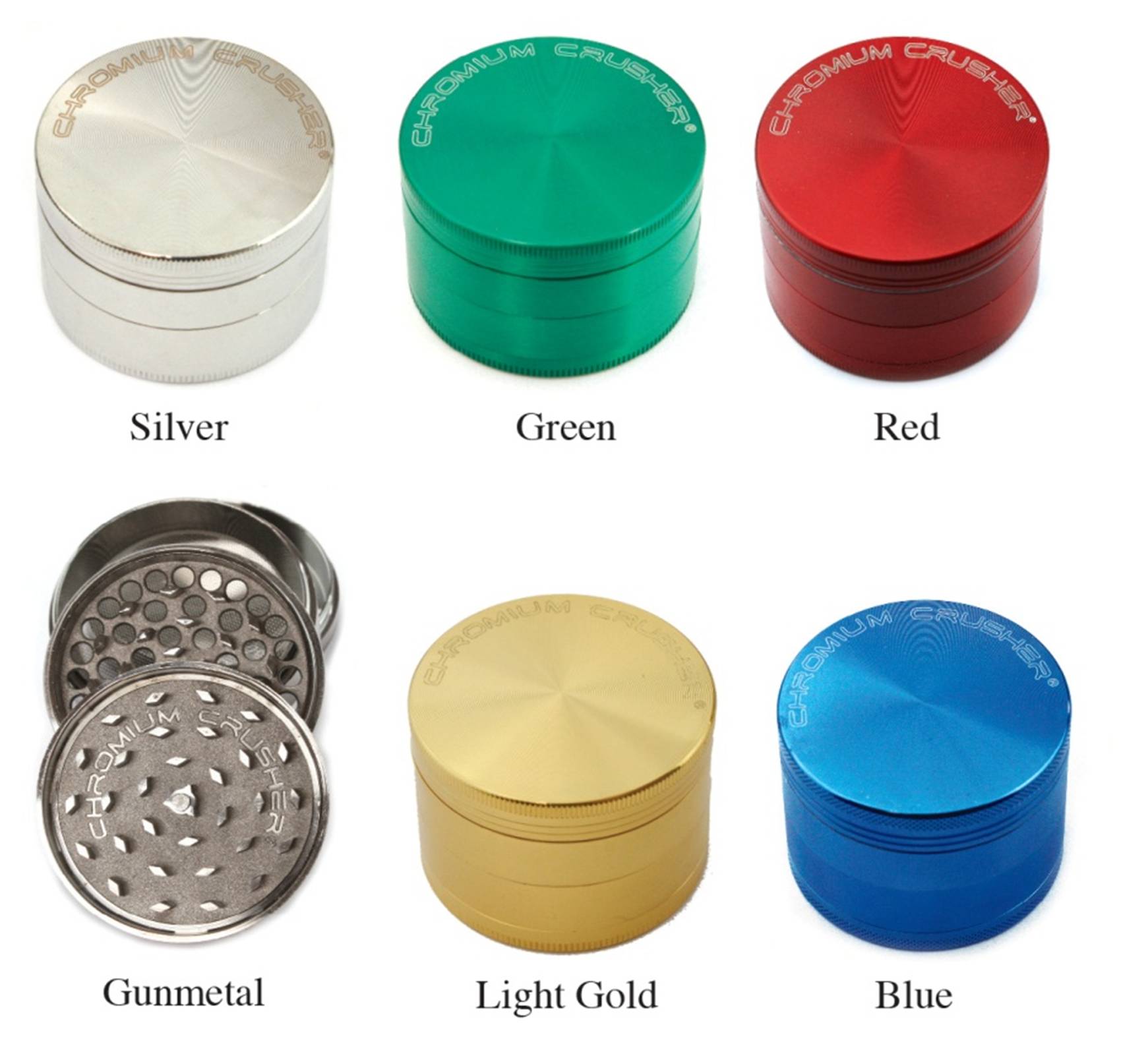 Chromium Crusher Solid Top - 2"