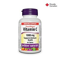 Webber Naturals Vitamin C 1000Mg Tr Tabs 60S
