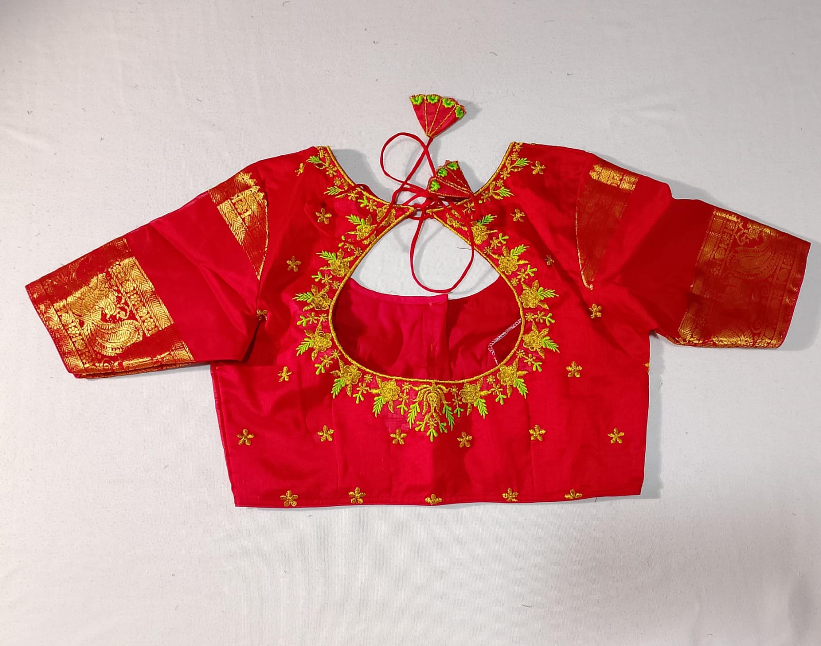 N447: Ready To Ship Beautiful Saree With Stitched Blouse