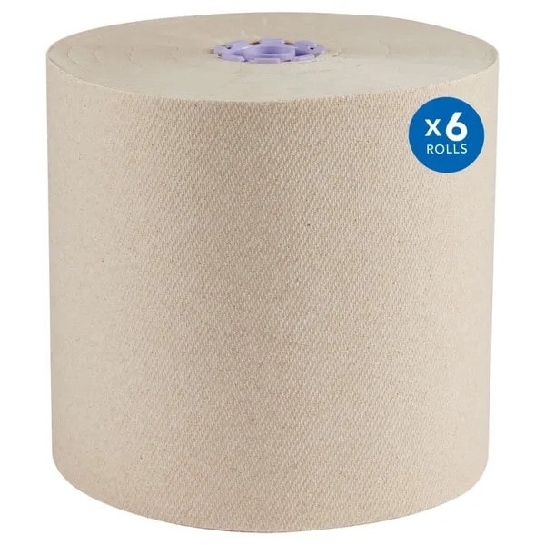 Kimberly Clark Scott Essential Hard Roll Towels Brown, 100% Recycled, 8" x 700' 6 / cs