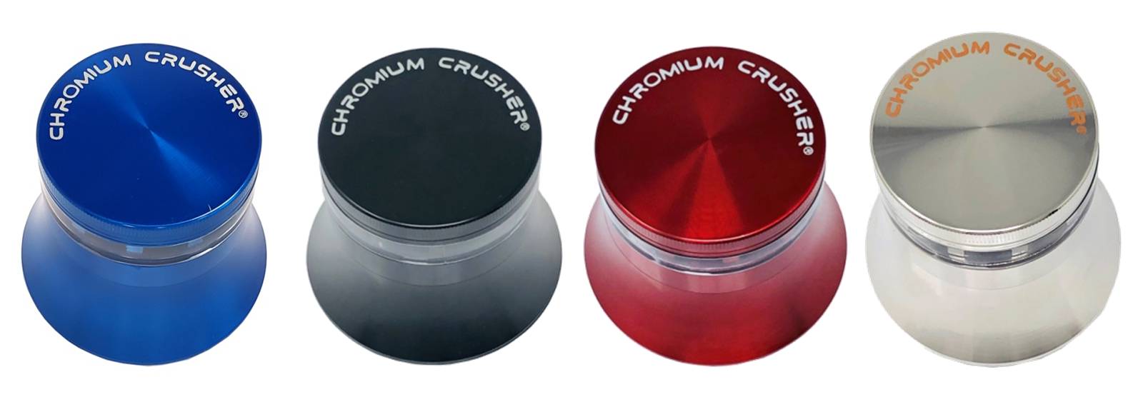 Chromium Crusher Vase Grinder - 2.5"