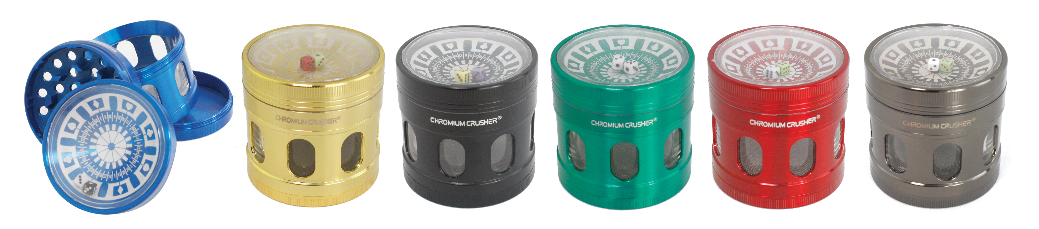 Chromium Crusher Roulette Grinder